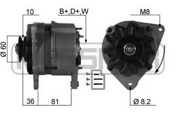 Era 210259A Alternator 210259A