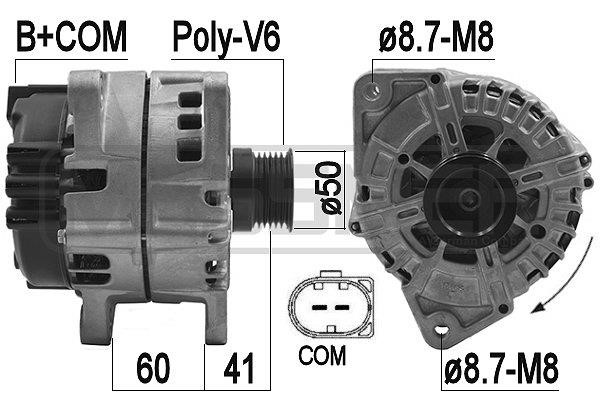 Era 209172 Alternator 209172