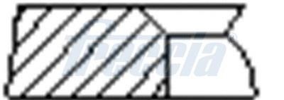 Piston Ring Kit Freccia FR10-105950