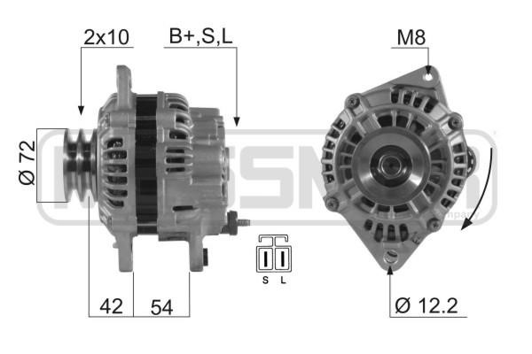 Era 210491A Alternator 210491A