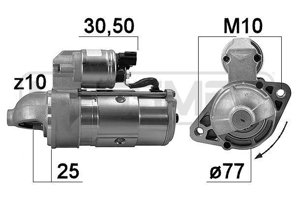 Starter motor Hyundai ix55: 221030 Era Starter