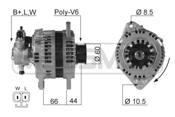 Era 210062A Alternator 210062A