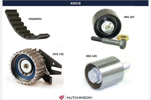 Hutchinson KH518 Timing Belt Kit KH518