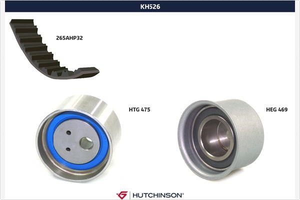 Hutchinson KH526 Timing Belt Kit KH526