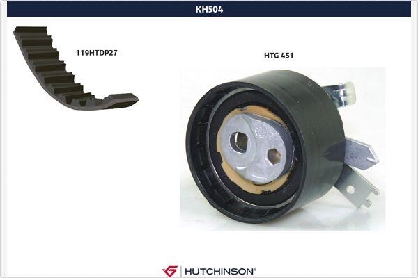 Hutchinson KH504 Timing Belt Kit KH504