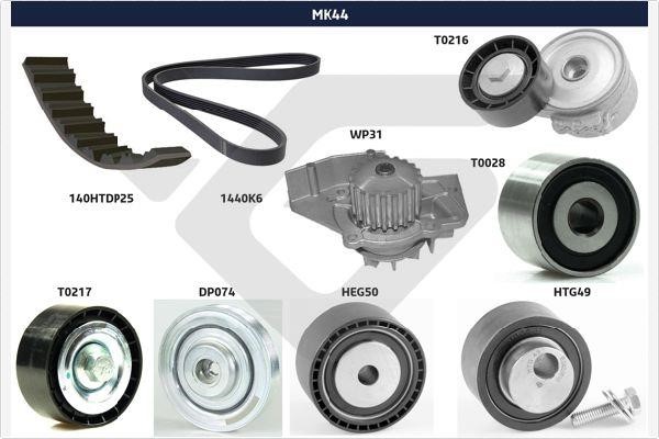  MK44 Drive belt kit MK44