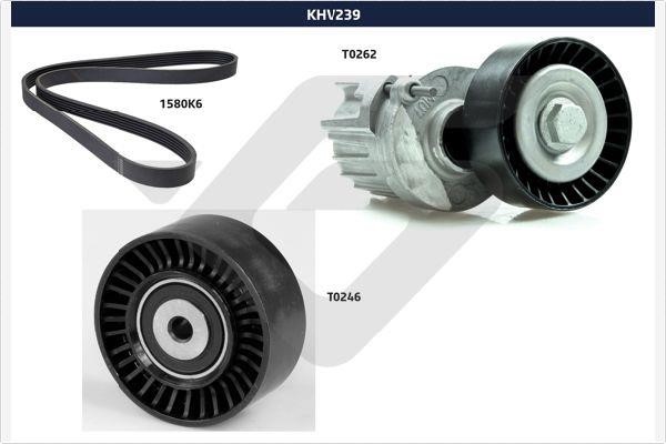 Hutchinson KHV 239 Drive belt kit KHV239