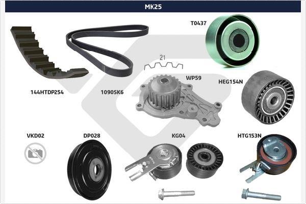  MK25 Drive belt kit MK25