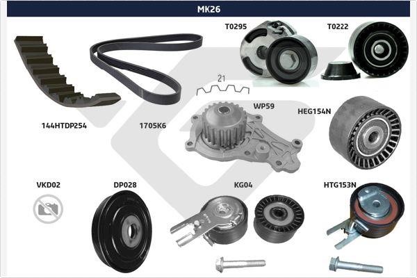  MK26 Drive belt kit MK26