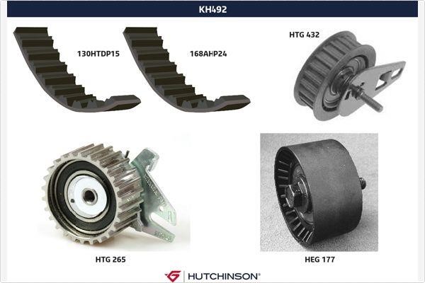 Hutchinson KH 492 Timing Belt Kit KH492