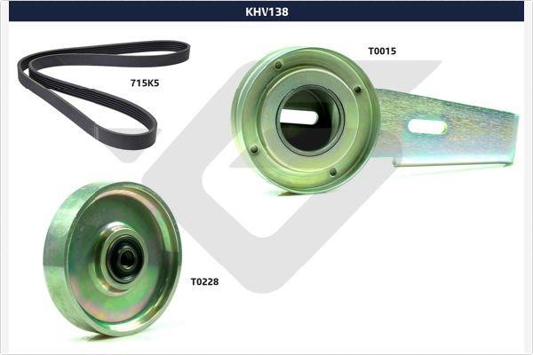 Hutchinson KHV 138 Drive belt kit KHV138