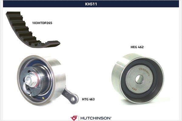 Hutchinson KH511 Timing Belt Kit KH511