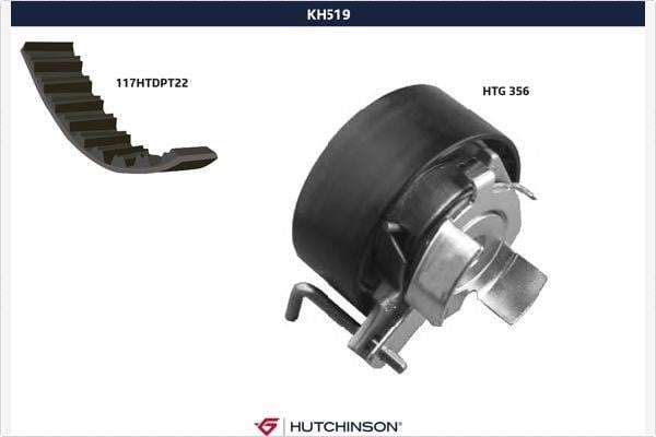 Hutchinson KH519 Timing Belt Kit KH519