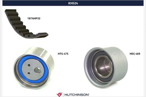 Hutchinson KH524 Timing Belt Kit KH524