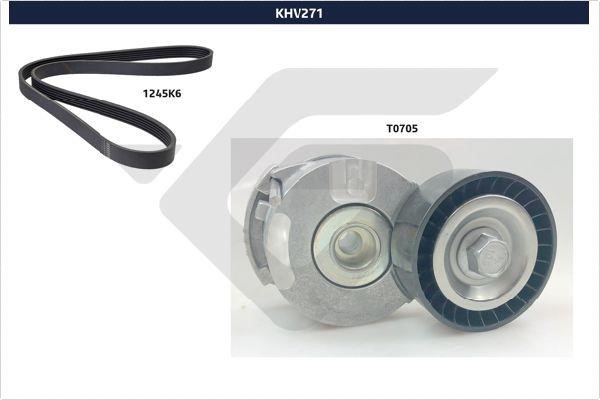 Hutchinson KHV 271 Drive belt kit KHV271
