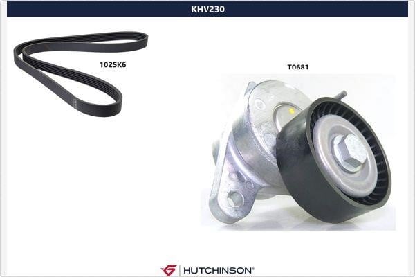 Hutchinson KHV 230 Drive belt kit KHV230