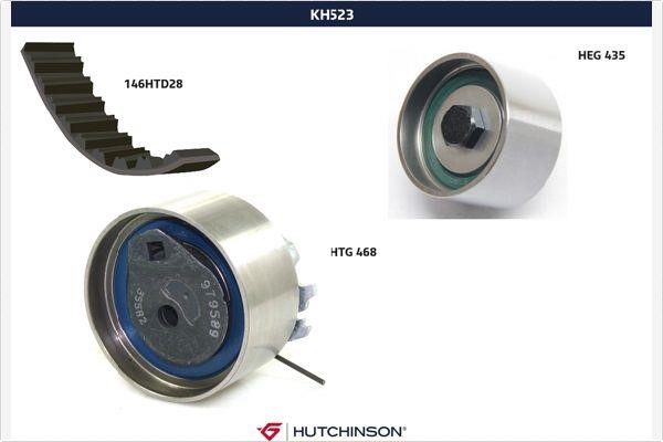 Hutchinson KH523 Timing Belt Kit KH523