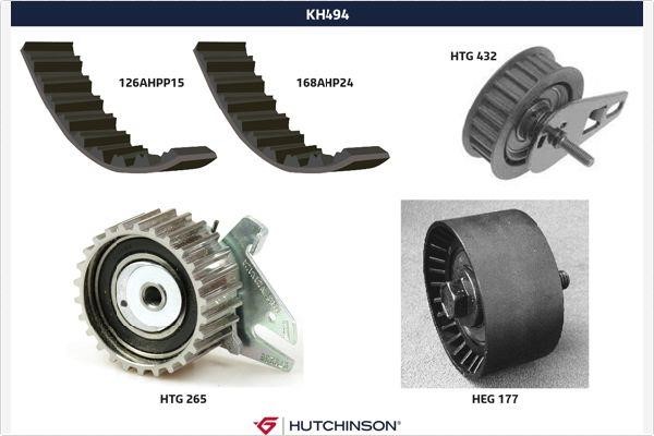 Hutchinson KH 494 Timing Belt Kit KH494