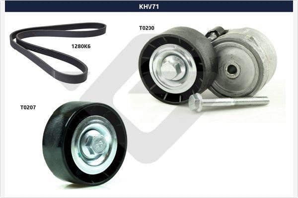 KHV 71 Drive belt kit KHV71