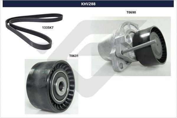 Hutchinson KHV 288 Drive belt kit KHV288