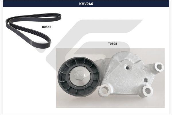 Hutchinson KHV 246 Drive belt kit KHV246
