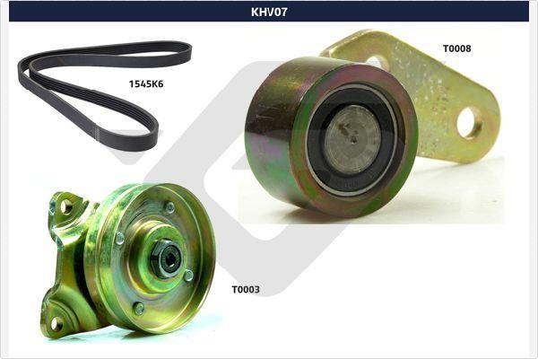  KHV 07 Drive belt kit KHV07