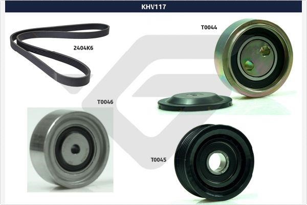  KHV 117 Drive belt kit KHV117