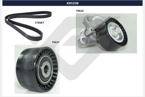 Hutchinson KHV 238 Drive belt kit KHV238