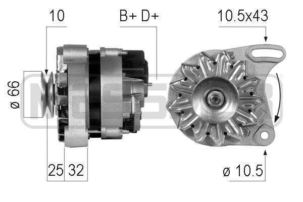 Era 210213A Alternator 210213A