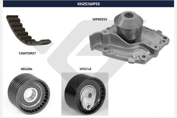  KH 253WP55 TIMING BELT KIT WITH WATER PUMP KH253WP55