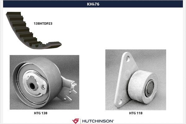 Hutchinson KH 476 Timing Belt Kit KH476