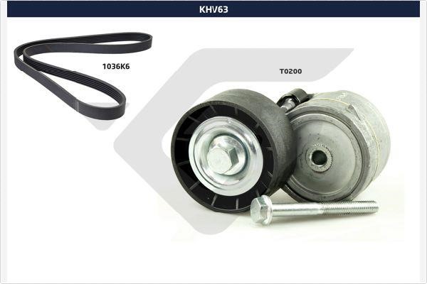  KHV 63 Drive belt kit KHV63