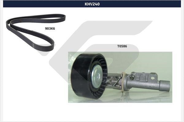 Hutchinson KHV 240 Drive belt kit KHV240
