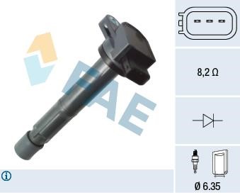 FAE 80378 Ignition coil 80378