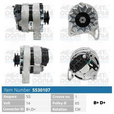 Meat&Doria 5530107 Alternator 5530107