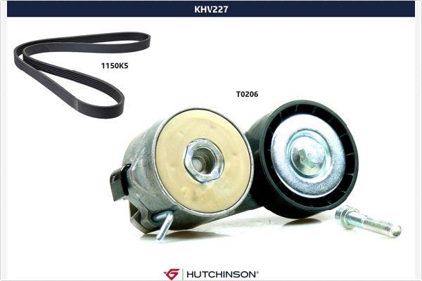 Hutchinson KHV 227 Drive belt kit KHV227