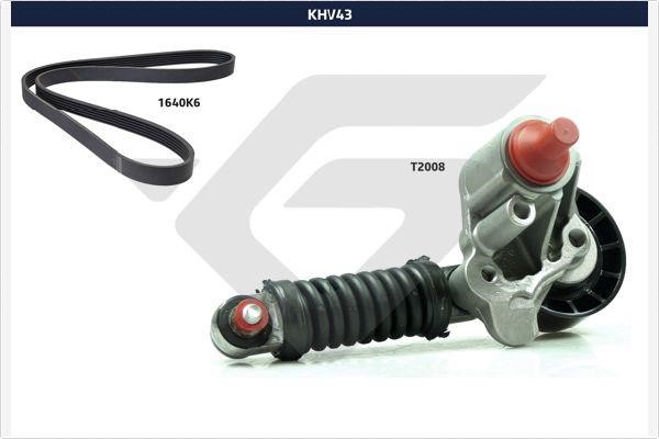 KHV43 Hutchinson Drive belt kit