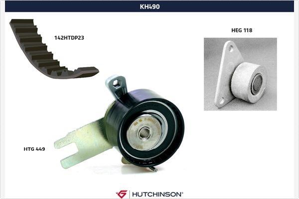 Hutchinson KH 490 Timing Belt Kit KH490
