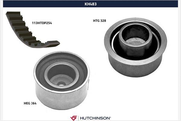 Hutchinson KH 483 Timing Belt Kit KH483