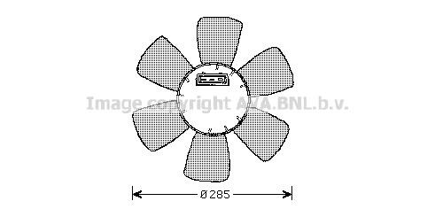 AVA VN7524 Fan, radiator VN7524