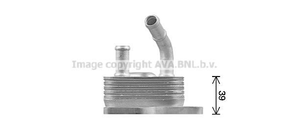 Oil Cooler, engine oil AVA TO3769