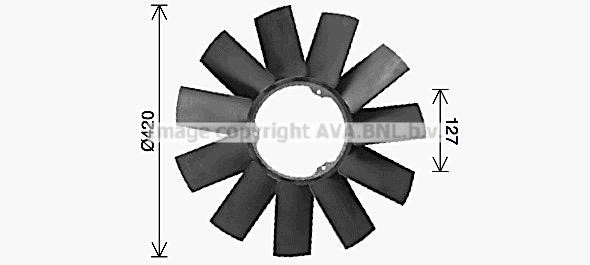 AVA BWB590 Fan impeller BWB590