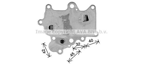 Oil cooler AVA AL3152