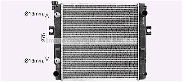 AVA CP2018 Radiator, engine cooling CP2018