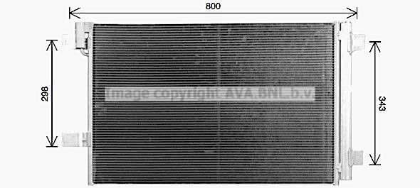 AVA VN5437D AC Condenser VN5437D VN5437D AVA AC Condenser