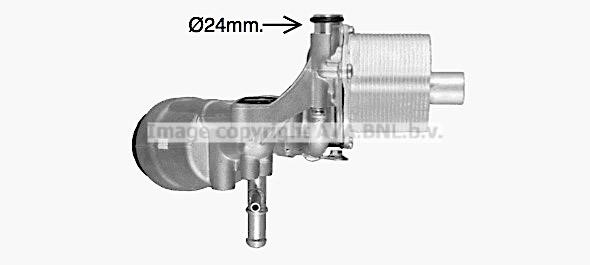 Oil cooler AVA OL3702H