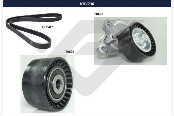 Hutchinson KHV 236 Drive belt kit KHV236