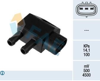 FAE 16149 Sensor, exhaust pressure 16149