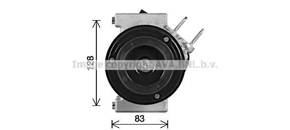 Compressor, air conditioning AVA FDAK682
