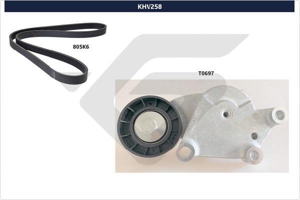 Hutchinson KHV 258 Drive belt kit KHV258